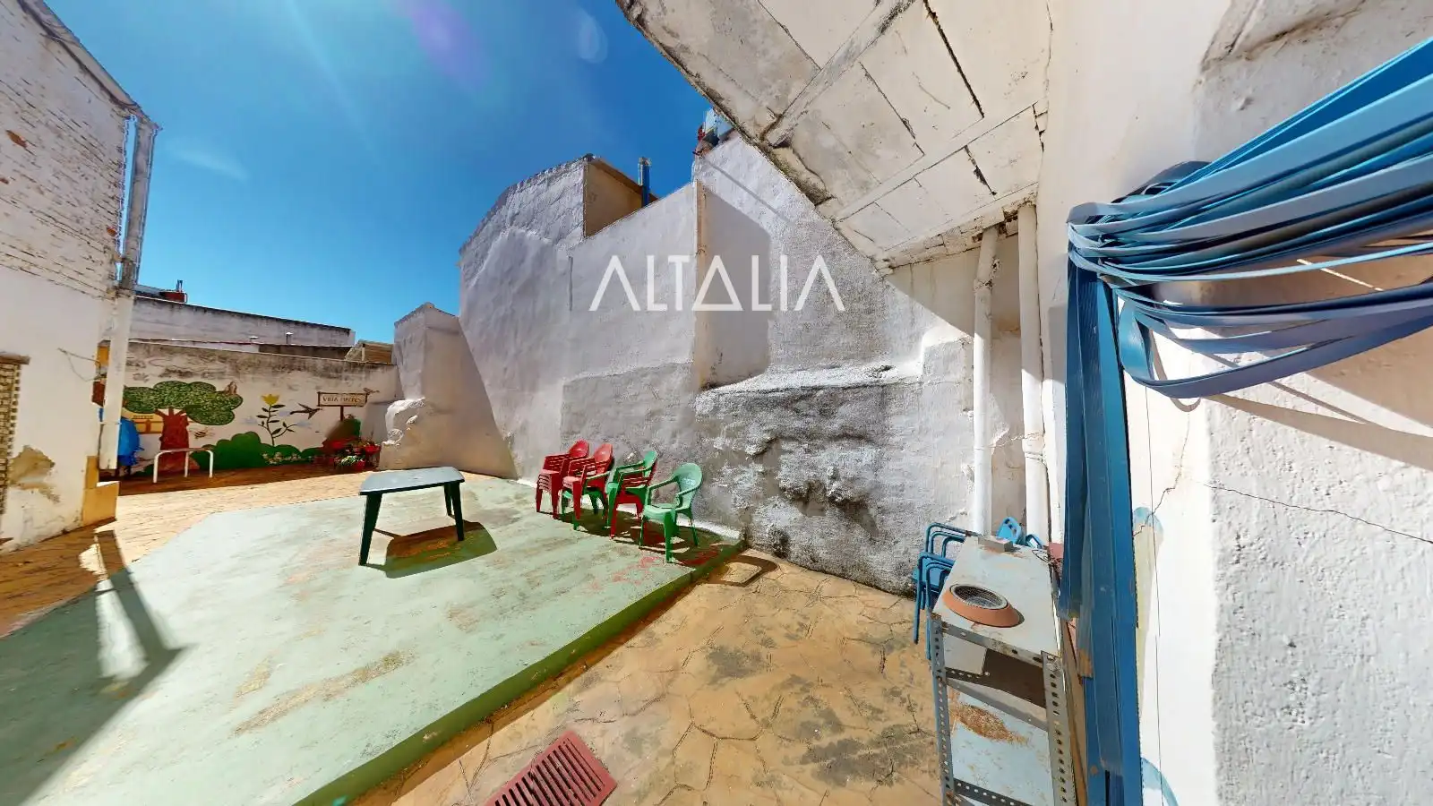 Exterior view of Houses for sale in Belmonte  with Terrace, Storage room and Furnished