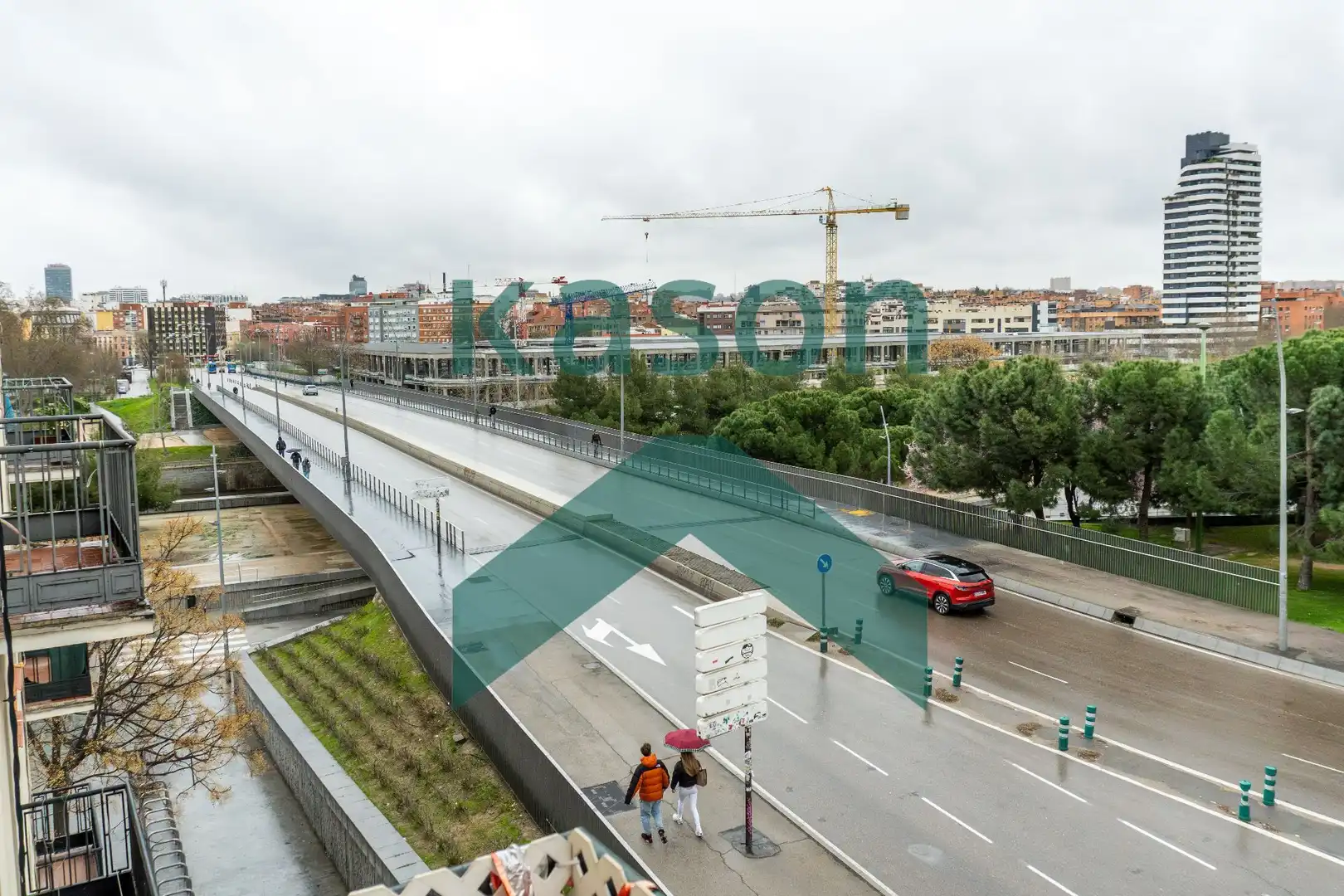 Vista exterior de Piso en venta en Madrid con Aire acondicionado y Calefacción