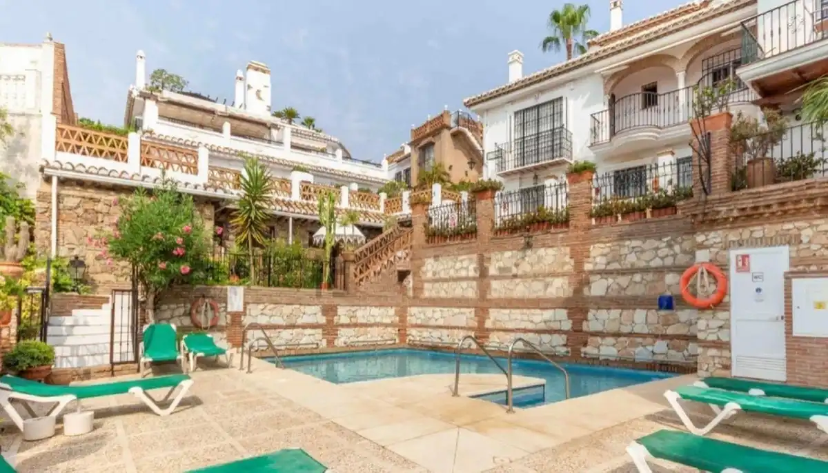 Exterior view of Houses for sale in Mijas  with Terrace and Community pool