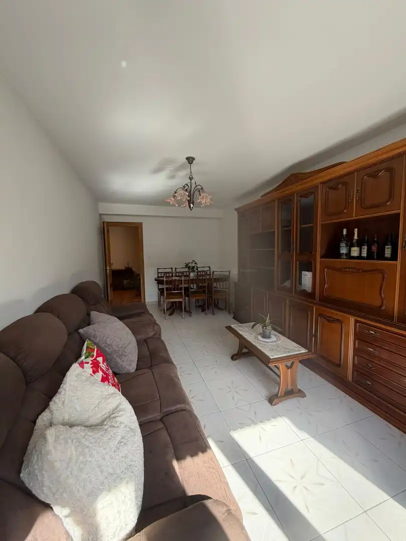 Living room of Flat for sale in Gijón   with Heating and Parquet flooring