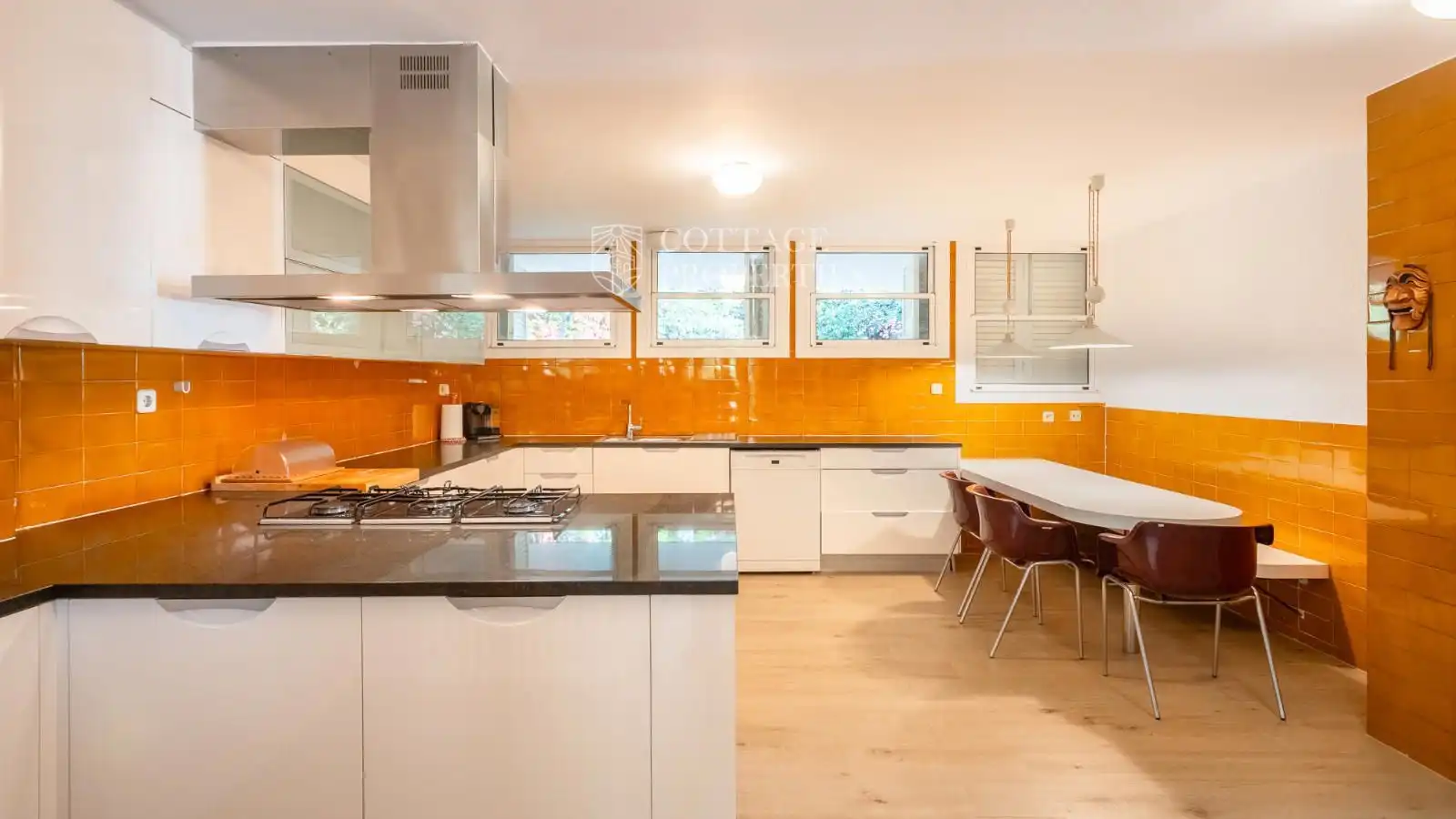 Cocina de Casa o chalet en venta en Sant Vicenç de Montalt con Aire acondicionado, Terraza y Amueblado