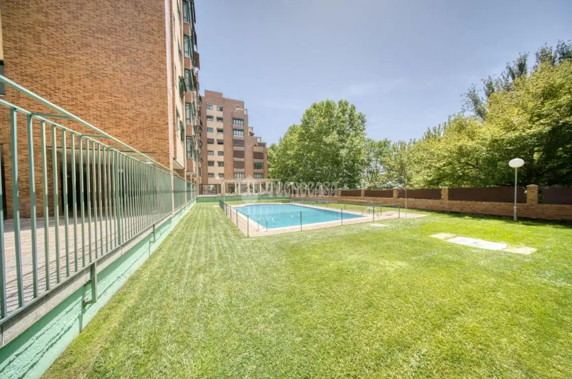 Swimming pool of Flat for rent in Valladolid  with Heating and Community pool