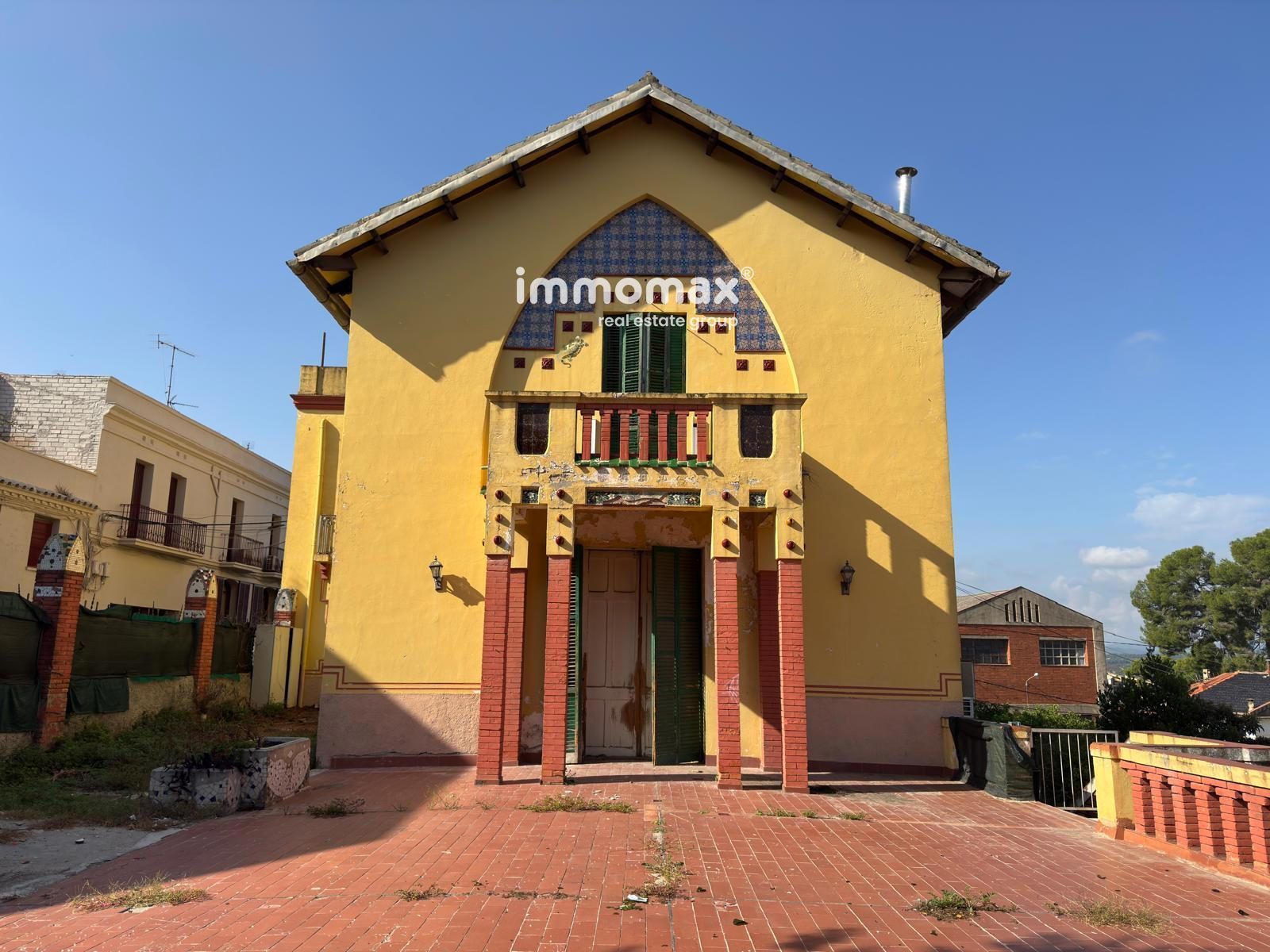 Vista exterior de Casa o xalet en venda en Gelida amb Terrassa