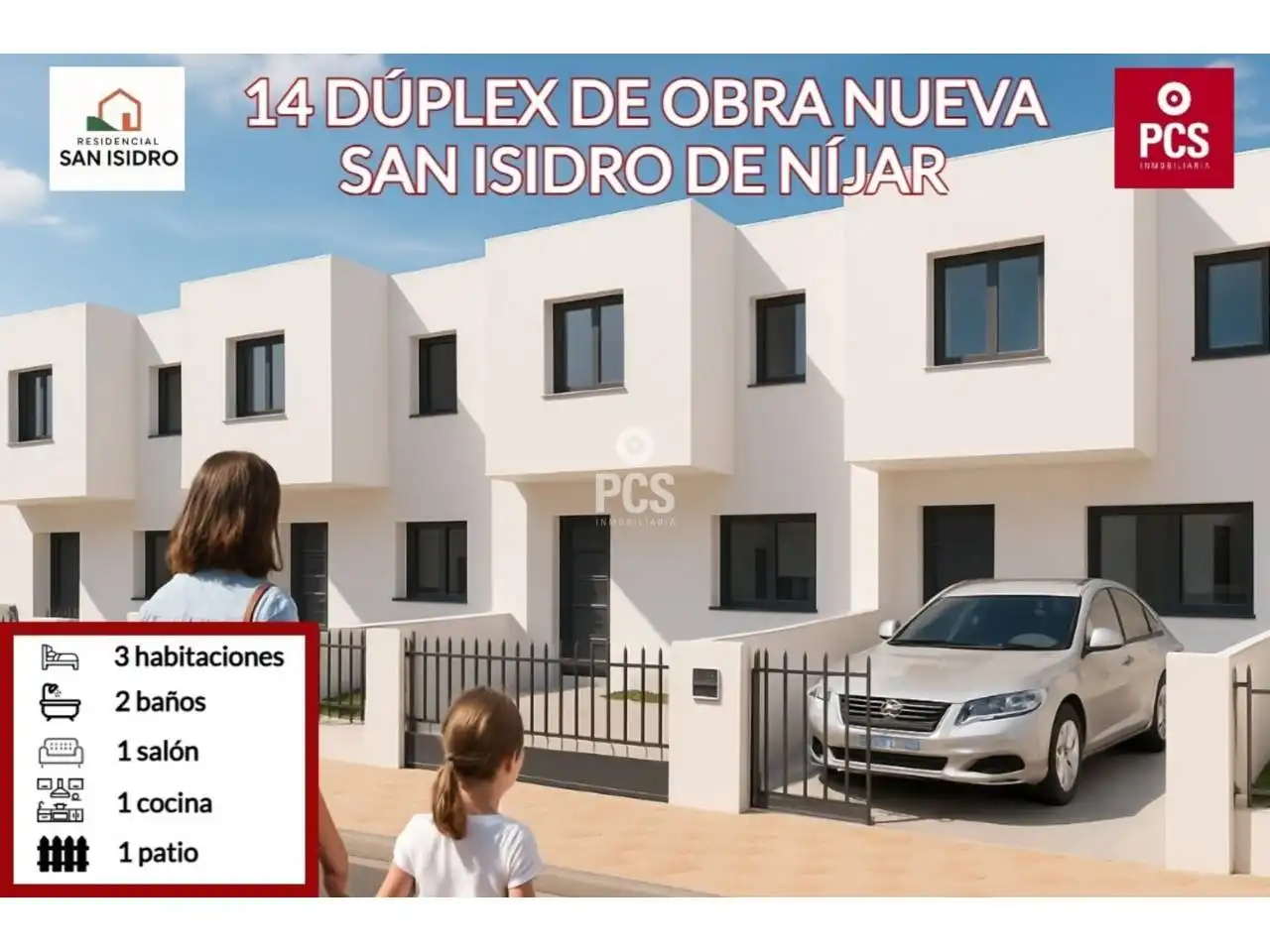 Vista exterior de Casa o xalet en venda en Níjar amb Calefacció