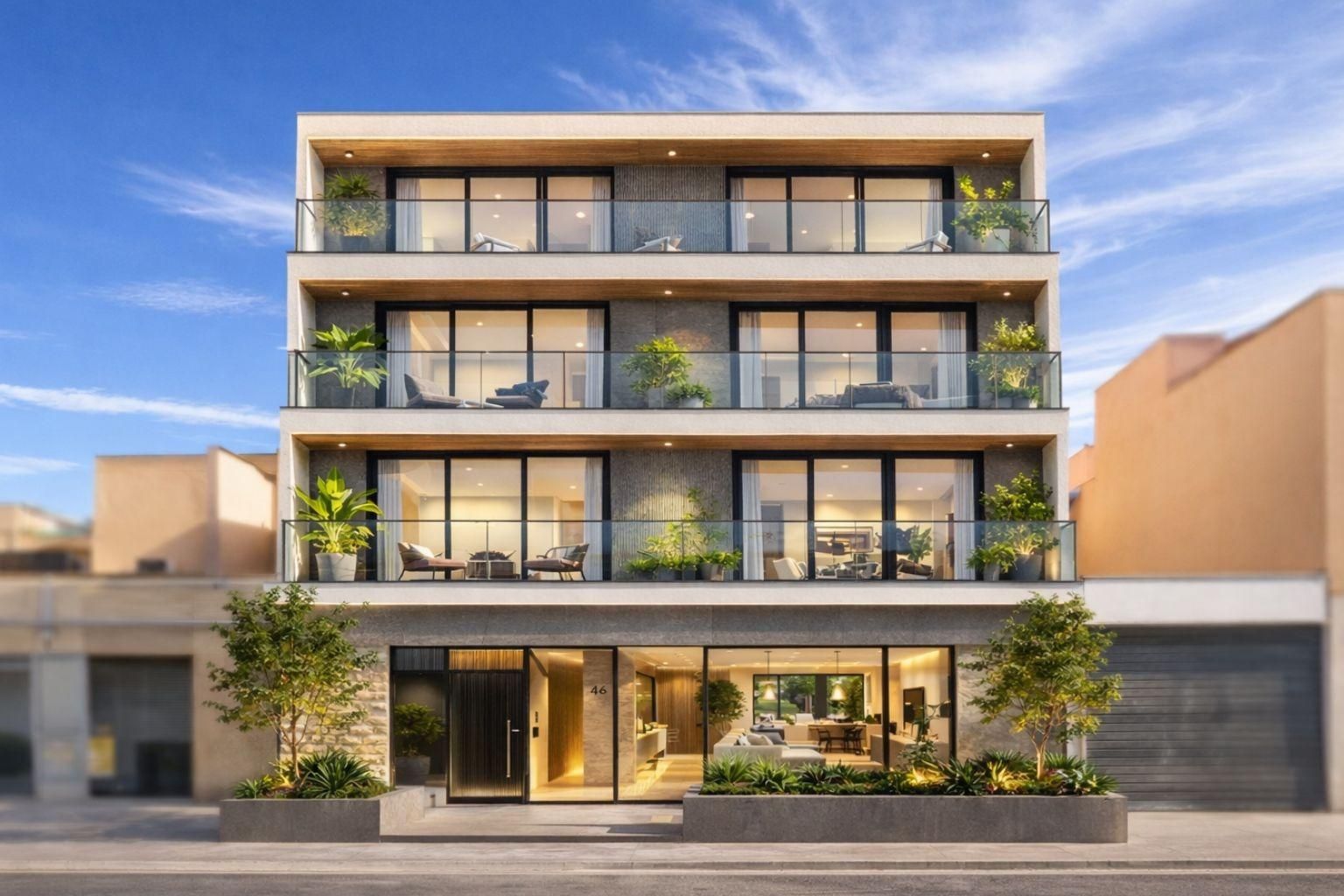 Vista exterior de Residencial en venda en  Palma de Mallorca