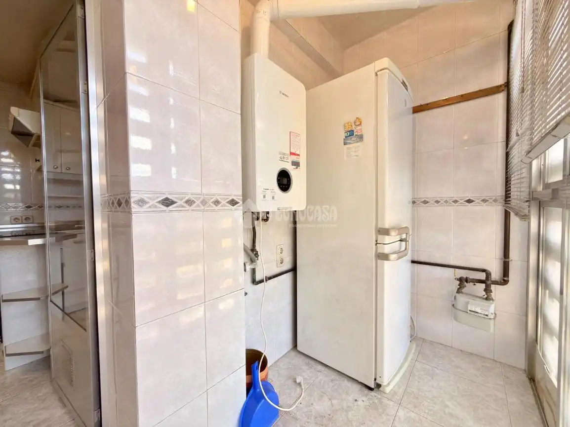 Baño de Piso en venta en Madrid con Calefacción, Parquet y Terraza
