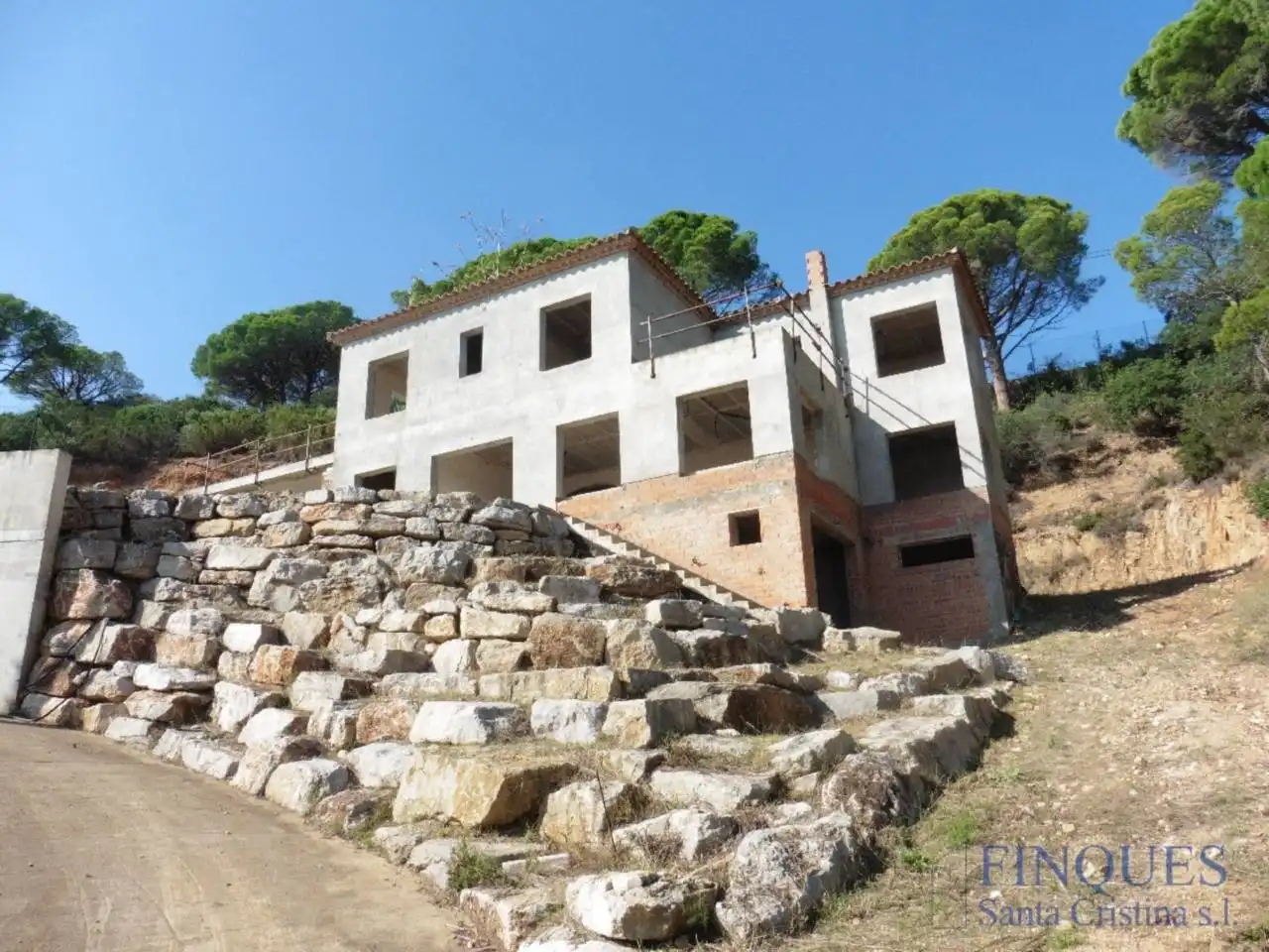 Vista exterior de Casa o chalet en venta en Sant Feliu de Guíxols con Calefacción, Jardín privado y Terraza