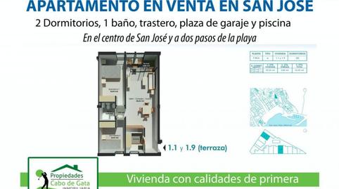 Foto 2 de Apartamento en venta en San José, Almería