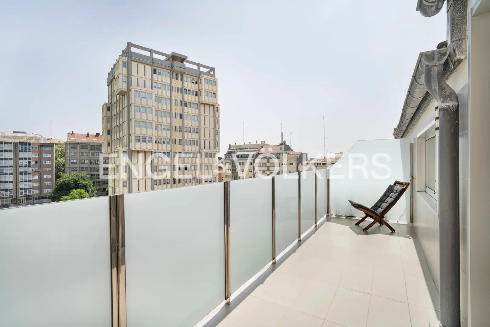 Terraza de Apartamento en venta en A Coruña Capital  con Calefacción y Terraza