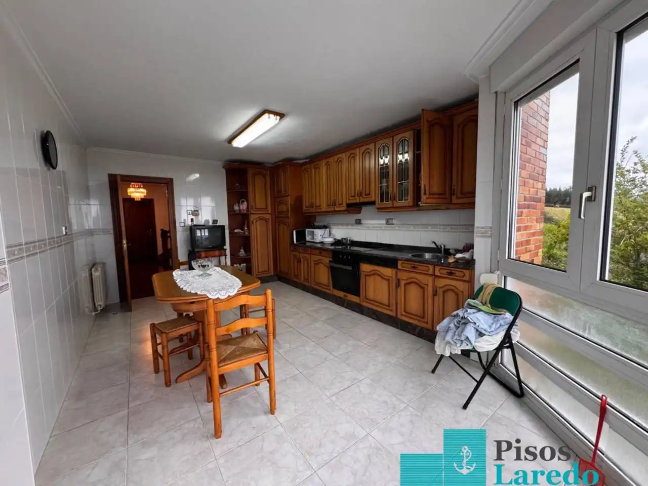 Cocina de Casa o chalet en venta en Limpias con Calefacción, Jardín privado y Parquet