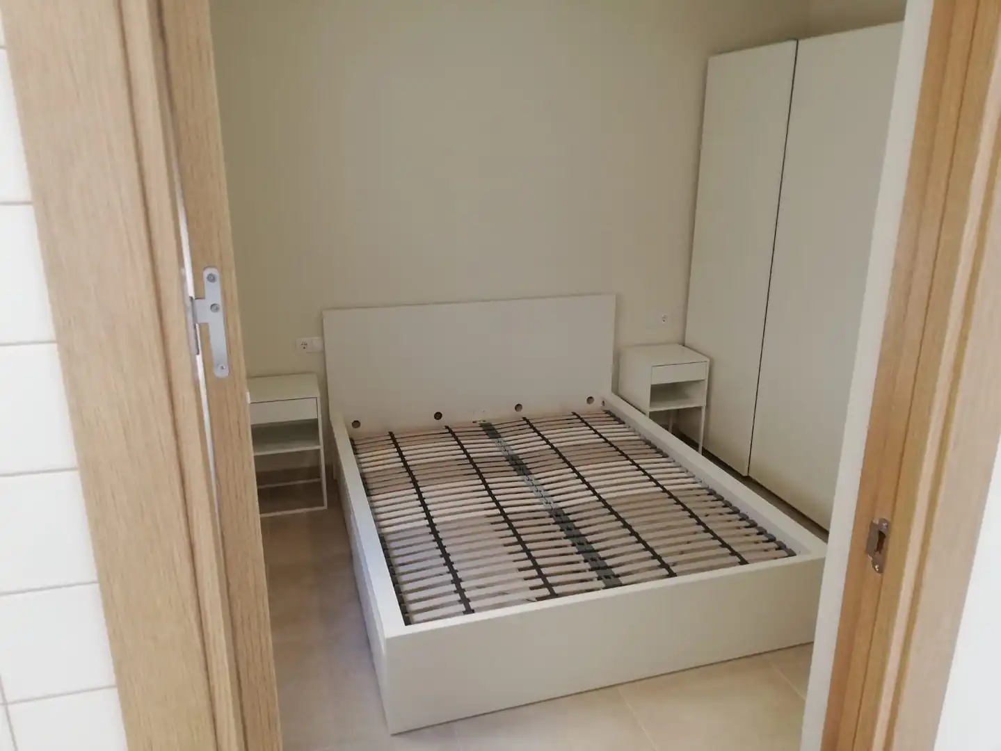Schlafzimmer von Dachboden zur Miete in Murcia mit Klimaanlage, Heizung und Terrasse