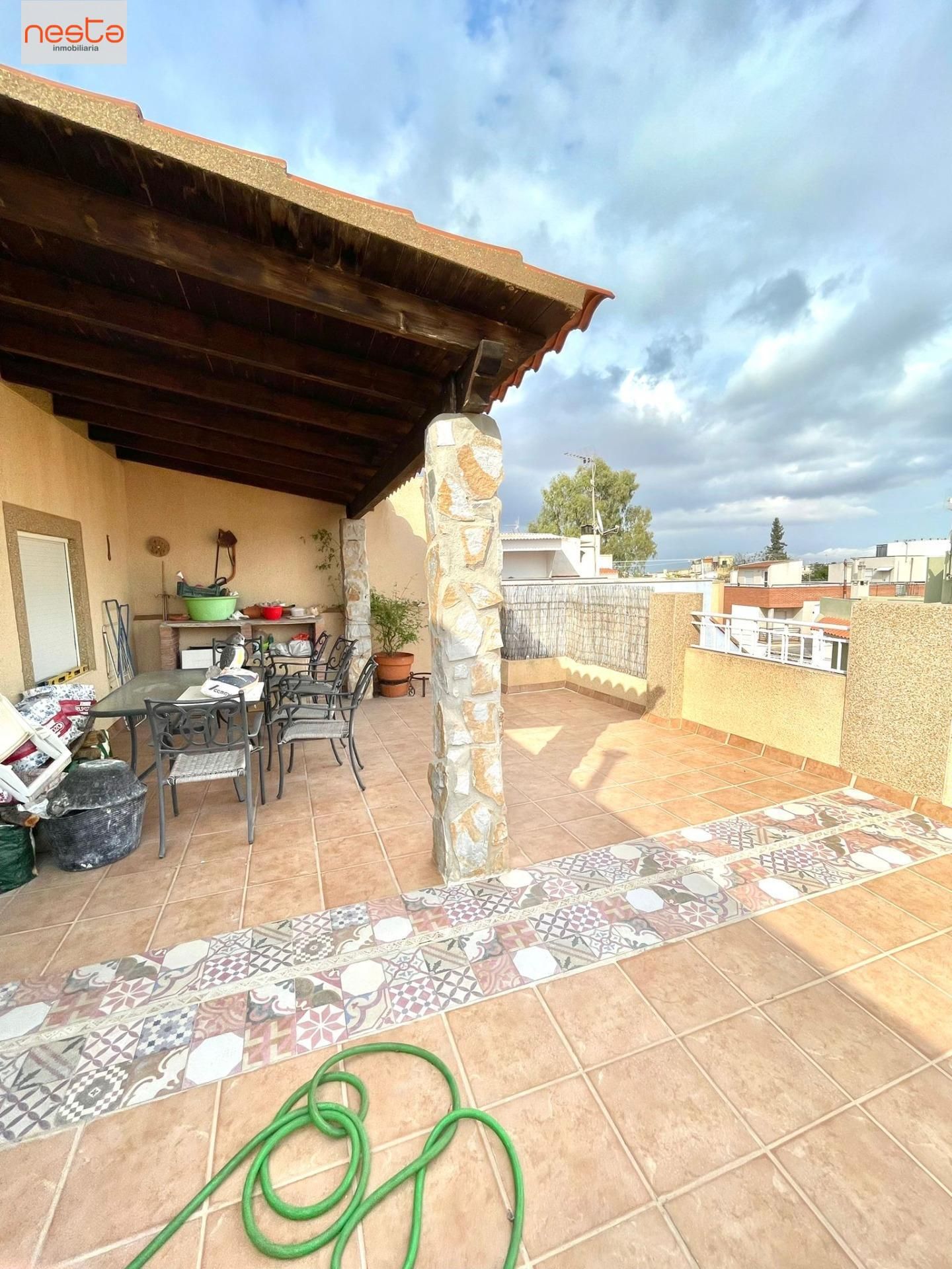 Terrace of Single-family semi-detached for sale in Lorca  with Terrace, Furnished and Balcony
