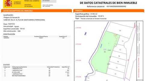 Foto 4 de Terreno en venta en Arrabal Plan Parcial 3, 9, El Pla de Santa Maria, Tarragona