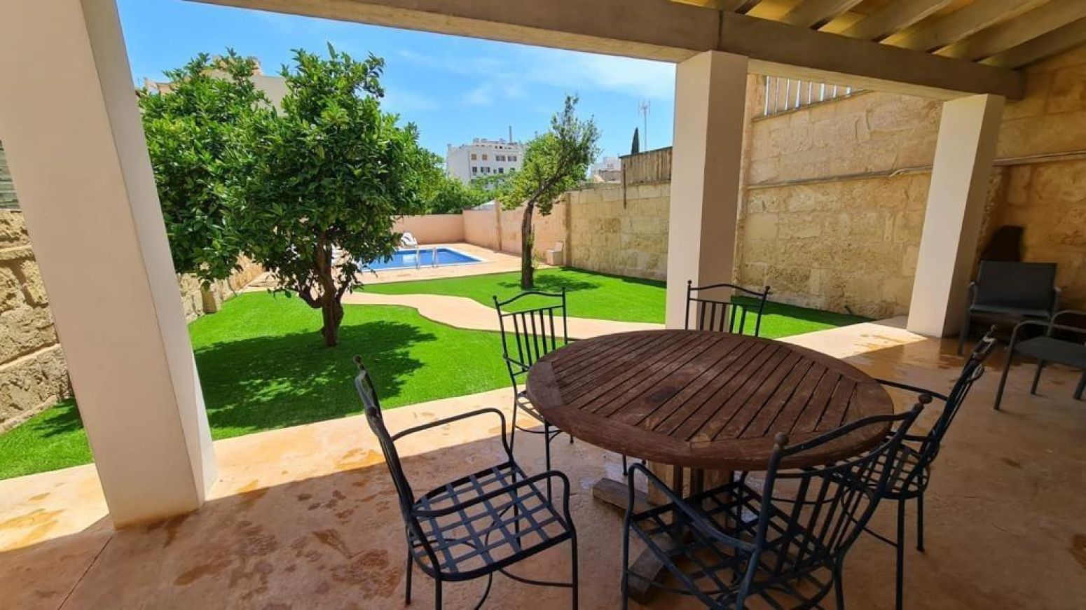 Terrace of Single-family semi-detached for sale in  Palma de Mallorca  with Heating, Parquet flooring and Terrace