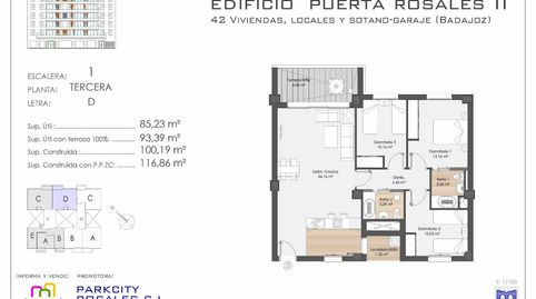 Foto 2 de Piso en venta en Valdepasillas - La Paz - Huerta Rosales, Badajoz Capital