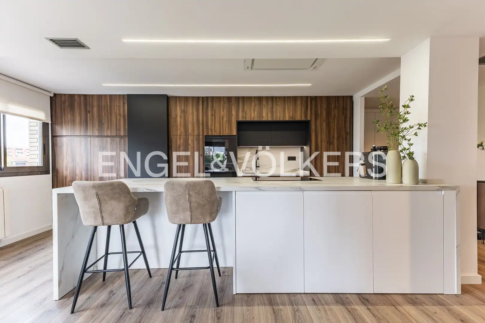Kitchen of Flat for sale in Sabadell  with Air Conditioner, Heating and Parquet flooring