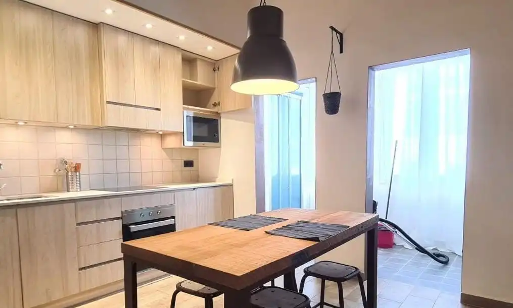 Kitchen of Lofts for sale in Barcelona  with Air Conditioner, Oven and Balcony