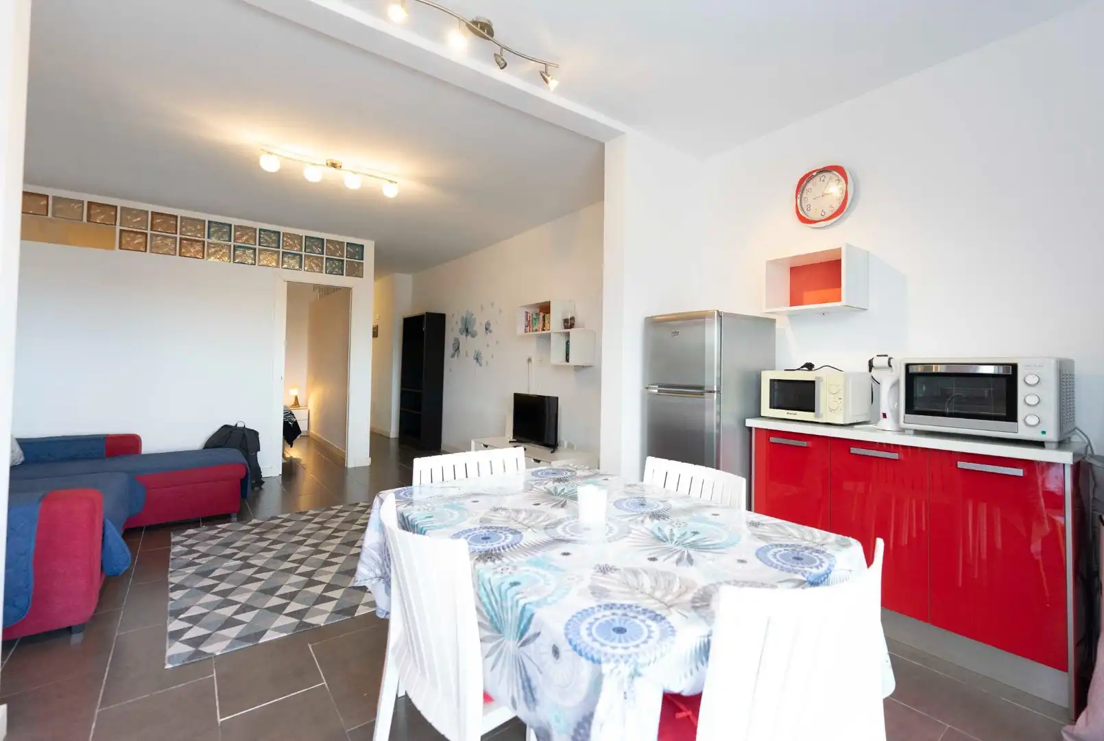 Cocina de Apartamento de alquiler en Adeje con Aire acondicionado, Terraza y Amueblado
