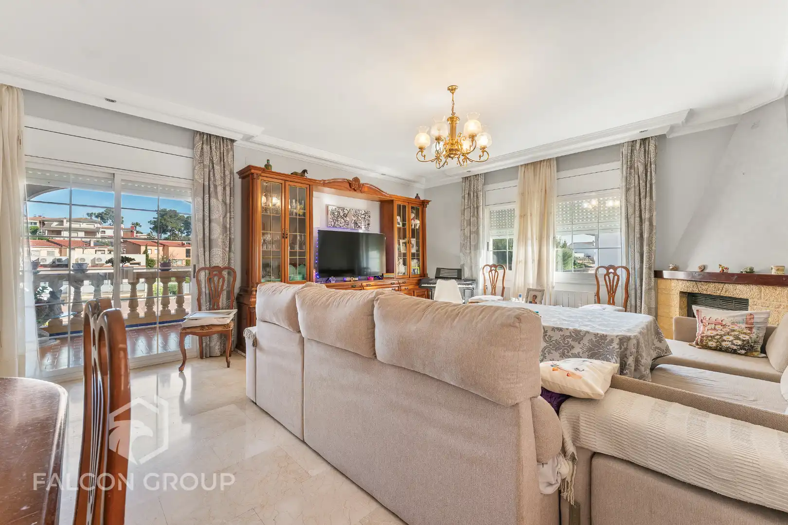 Living room of Houses for sale in Calafell  with Heating, Terrace and Storage room