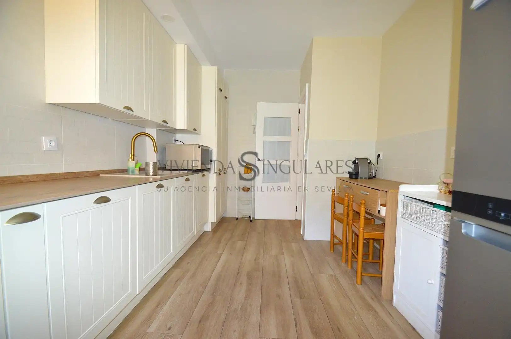 Kitchen of Flat for sale in Sevilla  with Air Conditioner, Heating and Private garden