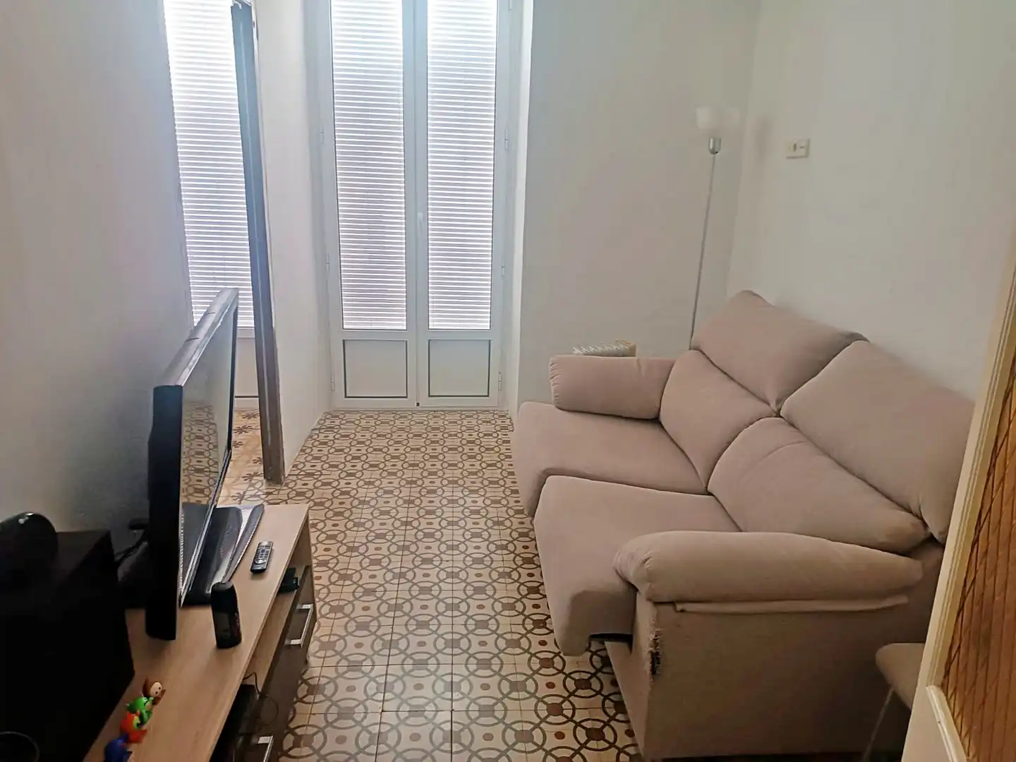 Sala de estar de Casa adosada en venta en La Galera  con Terraza y Balcón
