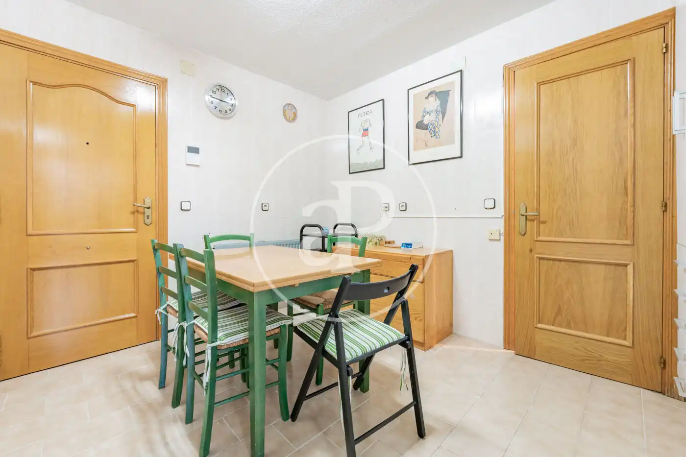 Dining room of Flat for sale in Madrid  with Heating, Terrace and Storage room
