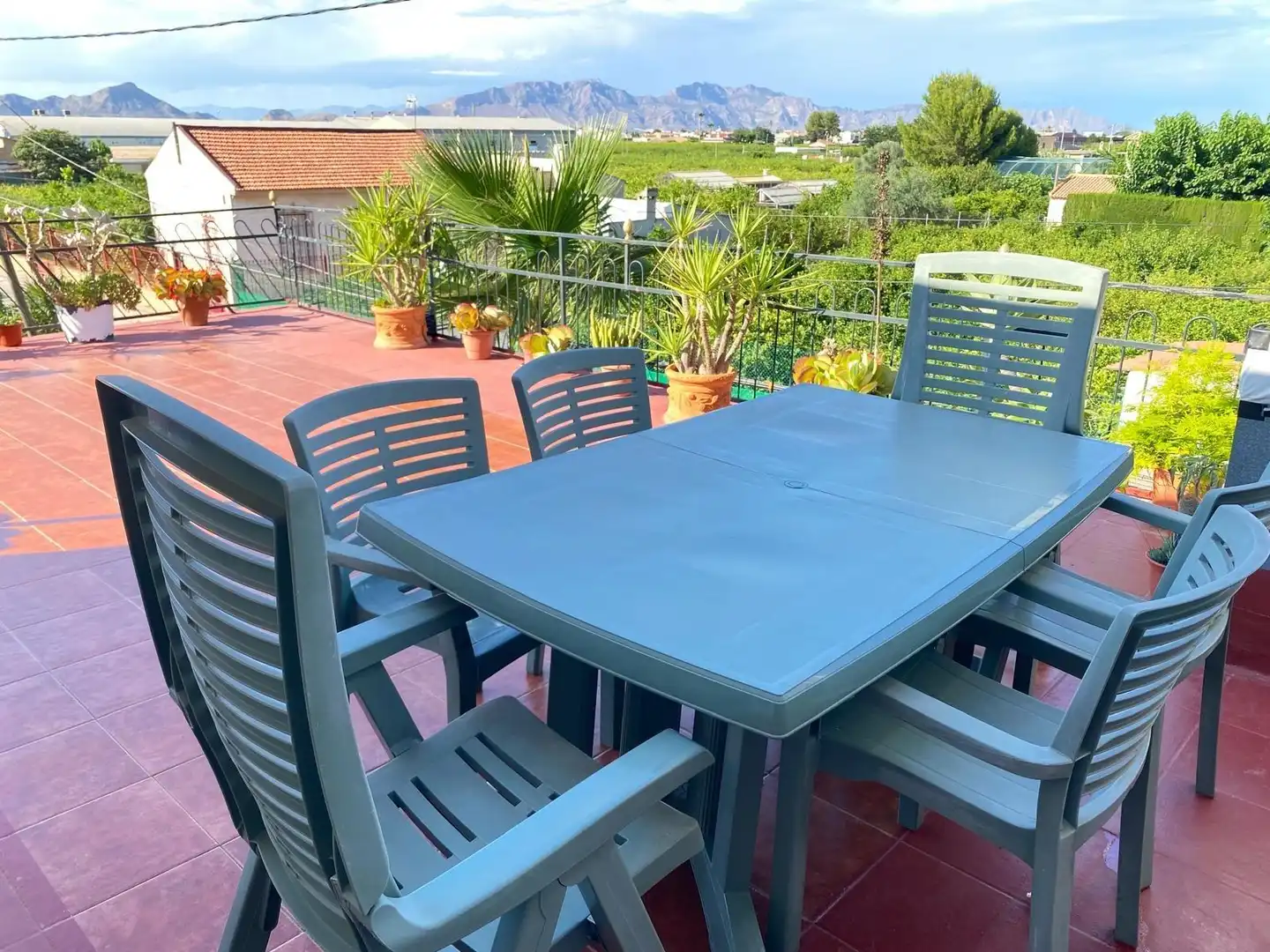 Terraza de Casa o chalet en venta en Murcia con Aire acondicionado, Jardín privado y Terraza