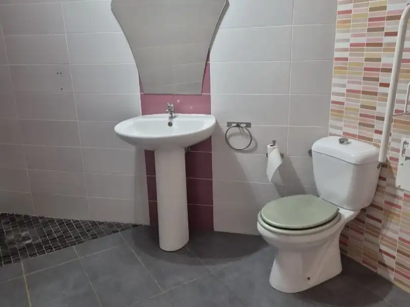 Baño de Local de alquiler en Alaquàs con Parquet