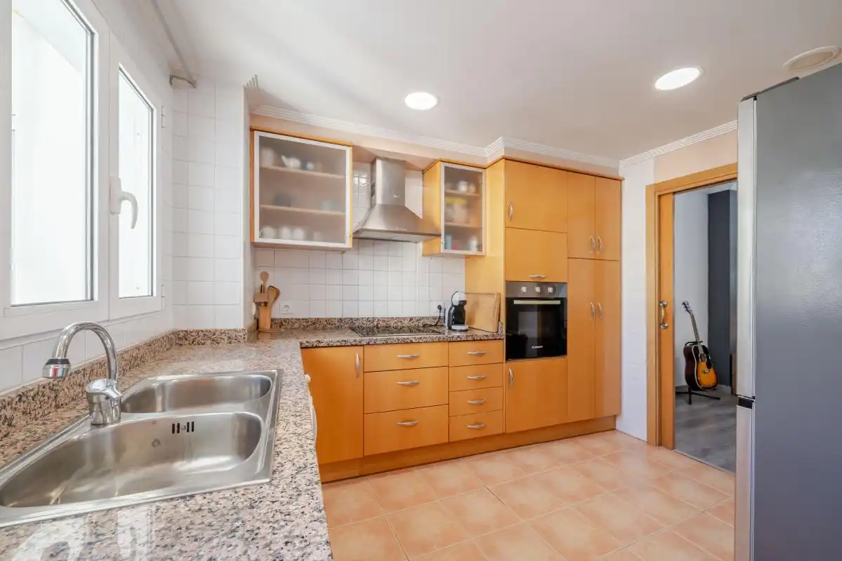 Kitchen of Flat for sale in Dénia  with Air Conditioner, Heating and Storage room