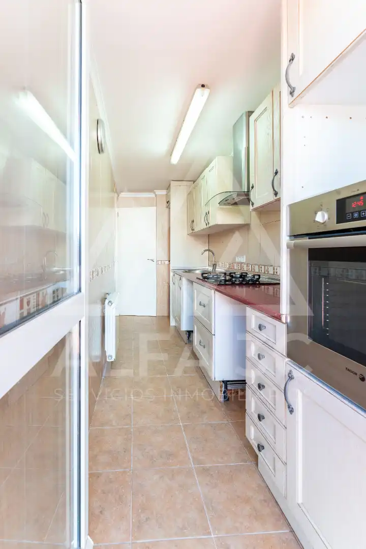 Küche von Wohnung zum Verkauf in Soto del Real mit Heizung, Terrasse und Abstellraum