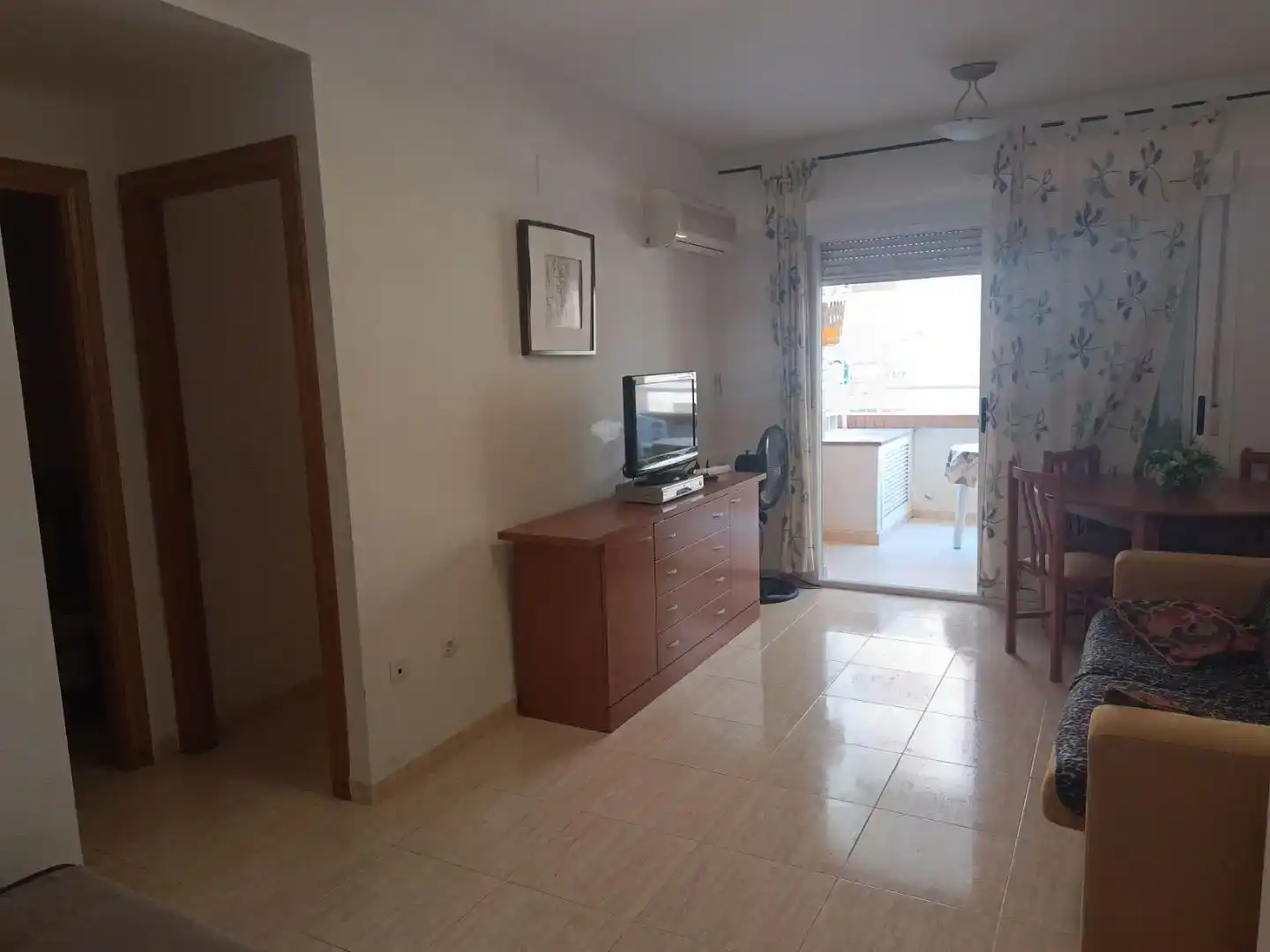 Sala d'estar de Pis en venda en Oropesa del Mar / Orpesa amb Aire condicionat i Piscina