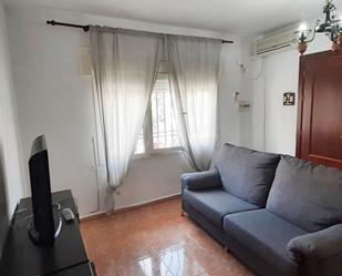 Sala d'estar de Pis de lloguer en Málaga Capital amb Aire condicionat, Moblat i Rentadora