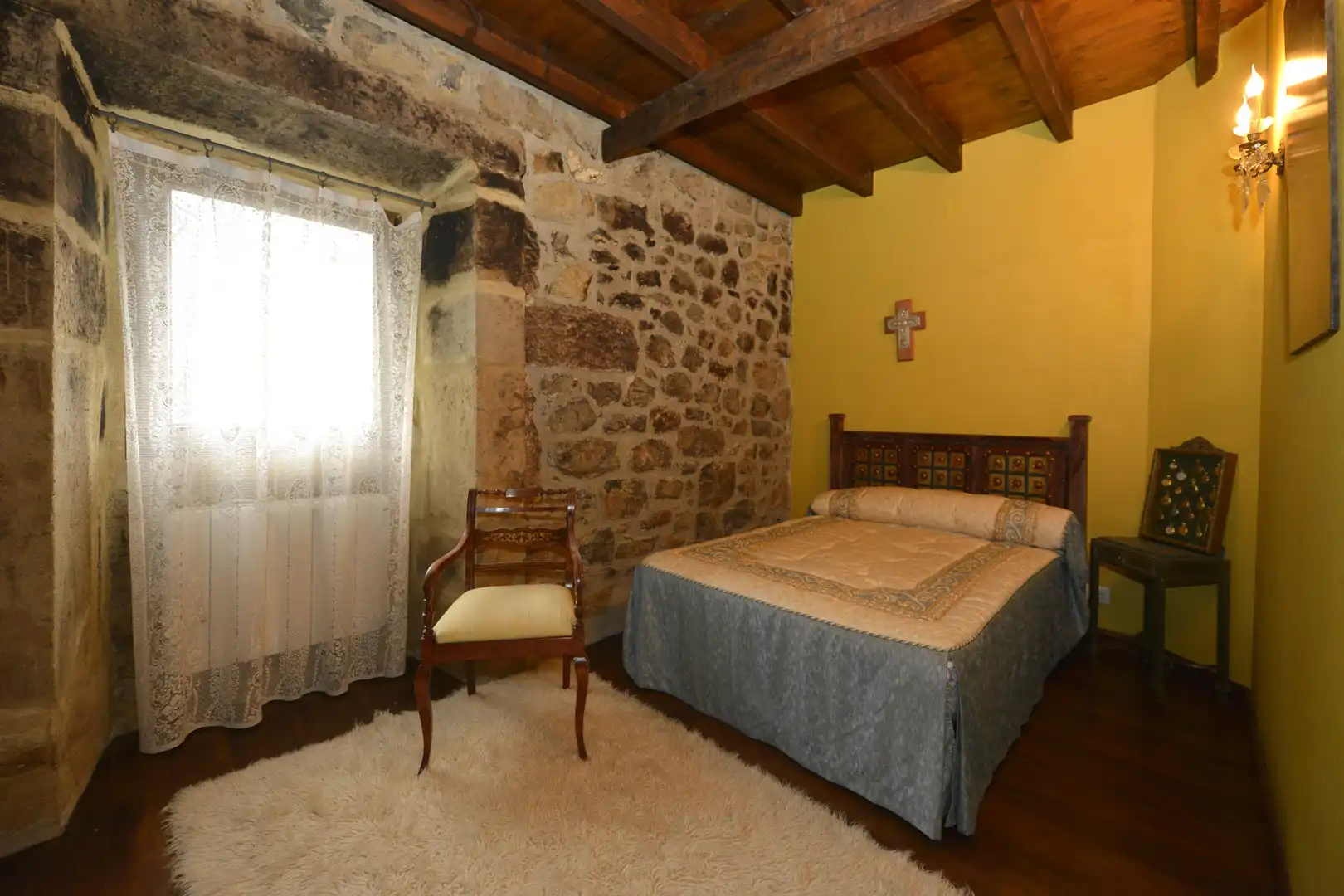 Habitación de Finca rústica en venta en Voto con Calefacción, Jardín privado y Terraza