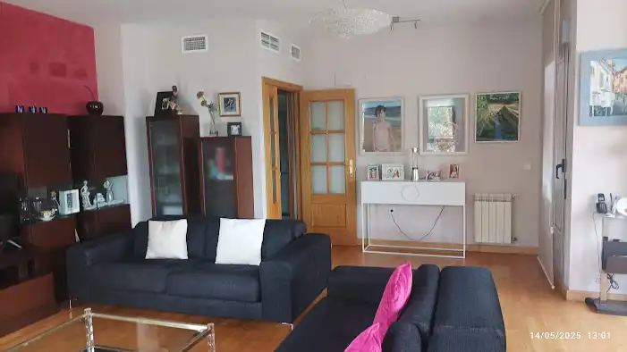Sala de estar de Piso en venta en Cáceres con Aire acondicionado, Calefacción y Terraza