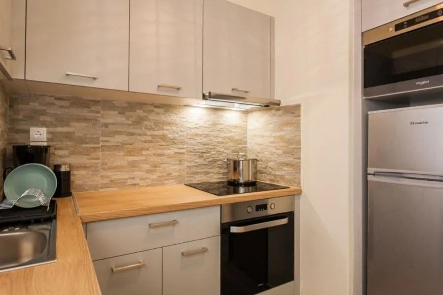 Kitchen of Flat to rent in Rubí  with Air Conditioner, Furnished and Pets allowed