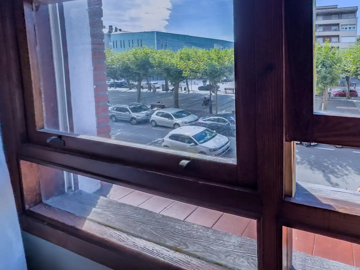Vista exterior de Pis en venda en Torrelavega  amb Calefacció, Parquet i Terrassa