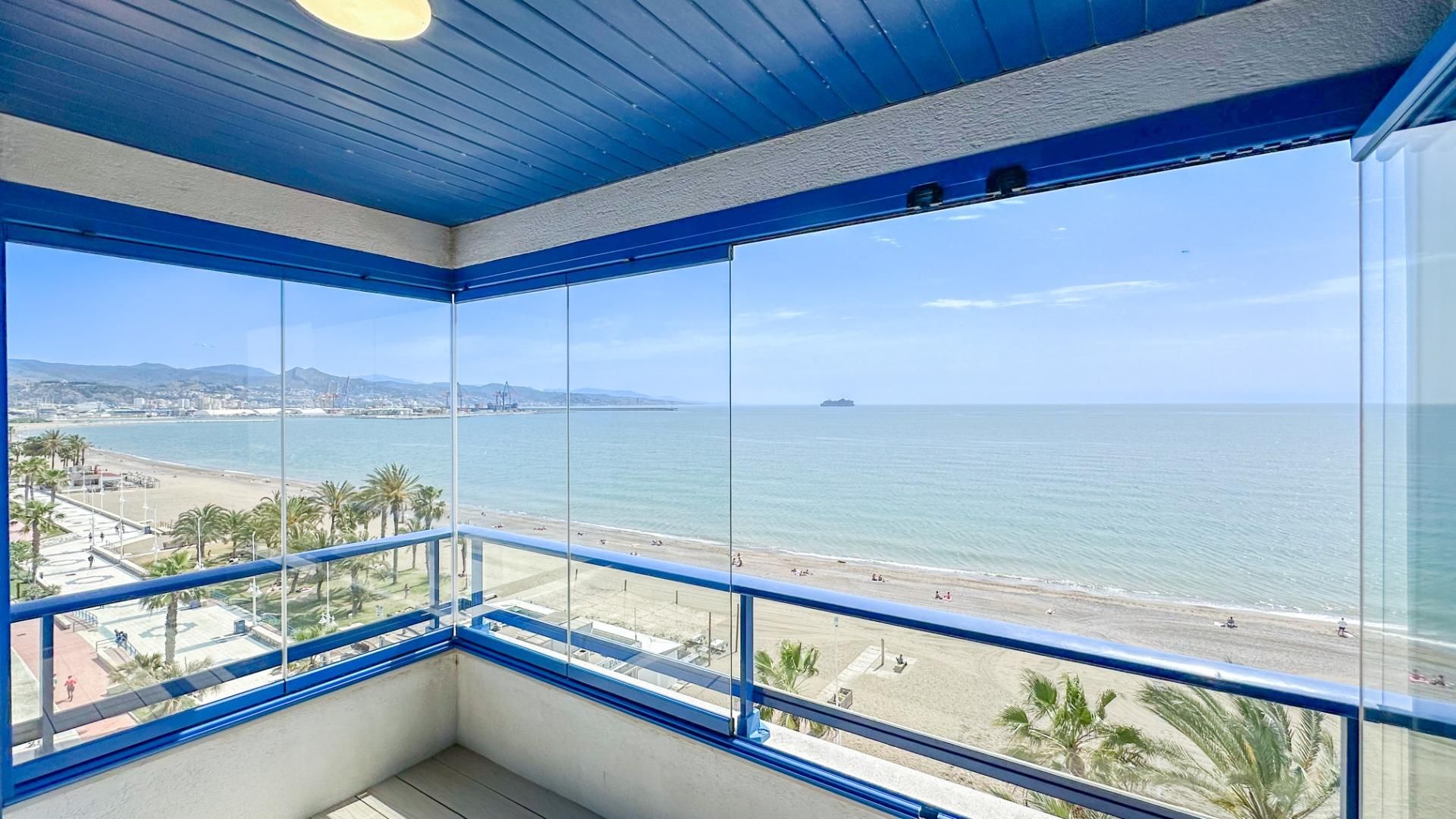Bedroom of Flat to rent in Málaga Capital  with Air Conditioner, Heating and Terrace