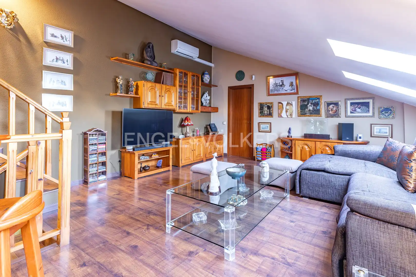 Sala d'estar de Casa o xalet en venda en Sant Antoni de Vilamajor amb Aire condicionat, Calefacció i Jardí privat