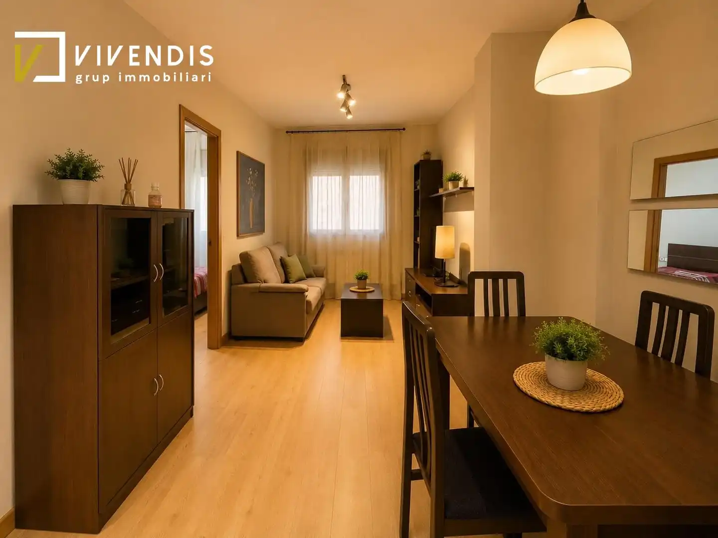 Sala de estar de Piso en venta en Lleida con Calefacción, Parquet y Trastero