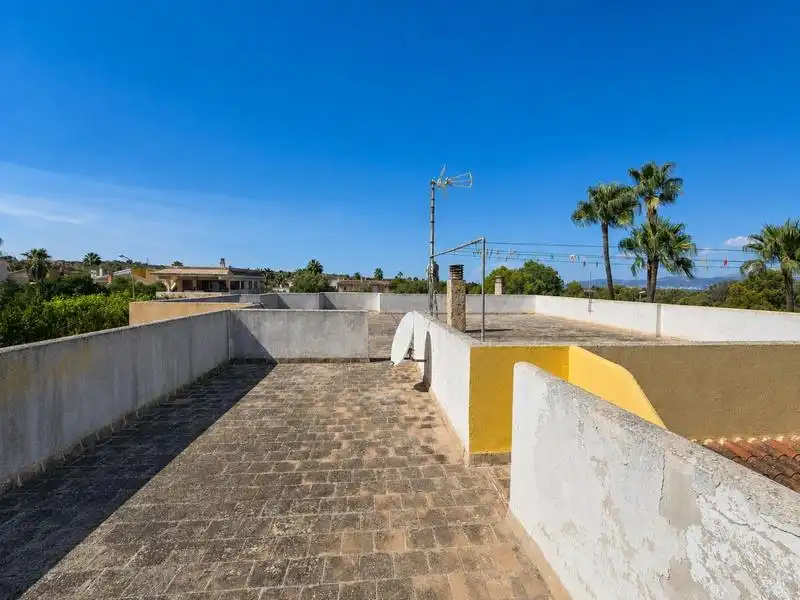 Vista exterior de Casa o xalet en venda en Llucmajor amb Aire condicionat, Jardí privat i Traster
