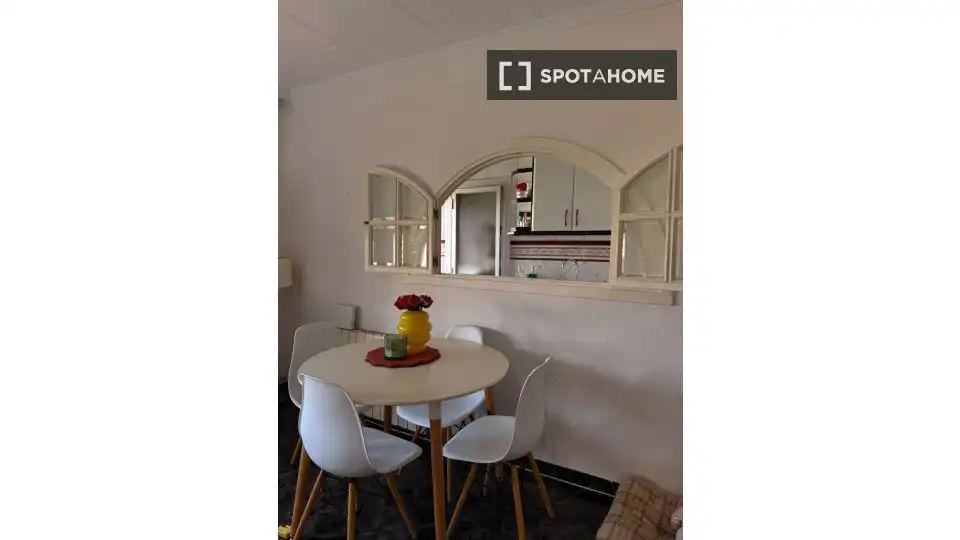 Comedor de Piso para compartir en Barcelona con Aire acondicionado, Calefacción y Terraza