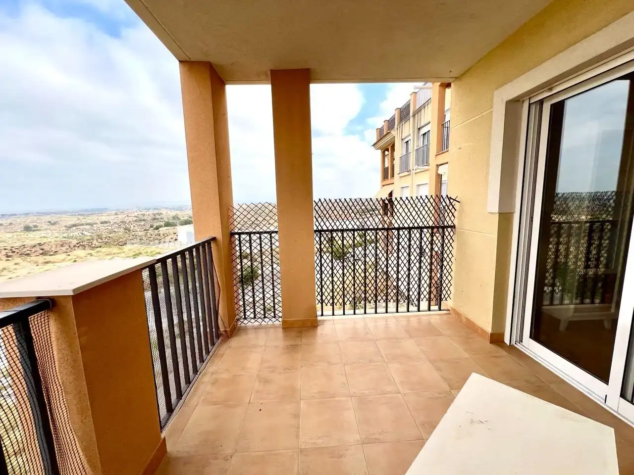 Terraza de Piso de alquiler en Molina de Segura con Terraza, Amueblado y Piscina comunitaria