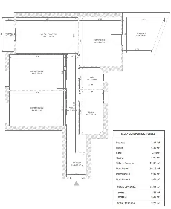 Piso en venta en Madrid con Calefacción y Terraza