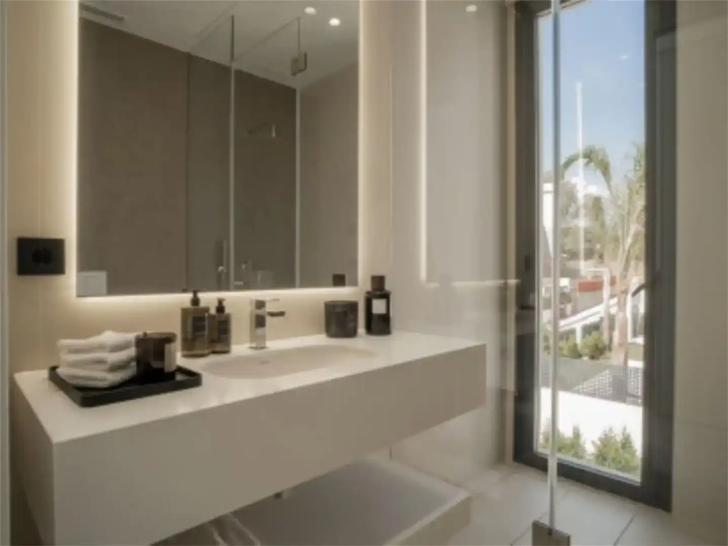 Bany de Casa o xalet en venda en Marbella amb Aire condicionat, Piscina i Balcó