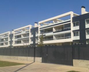 Exterior view of Attic for sale in  Zaragoza Capital  with Air Conditioner and Terrace