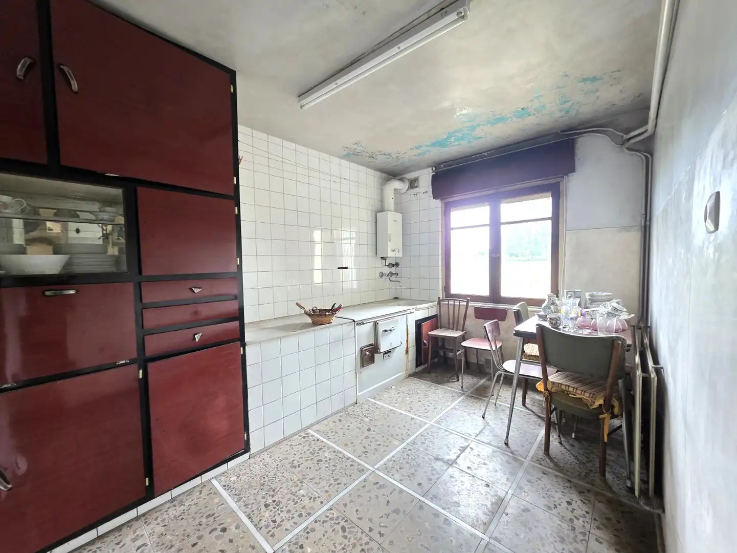 Cuina de Casa adosada en venda en Nava amb Calefacció i Traster