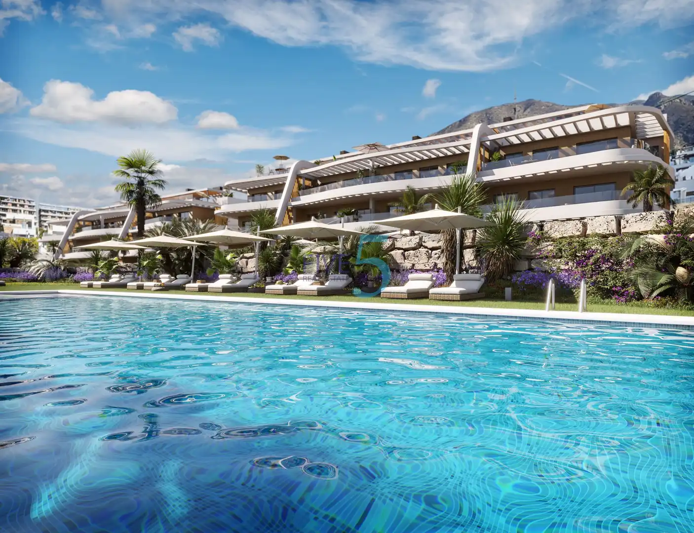 Penthouse with pool for sale in Balcón de Finestrat - Terra Marina