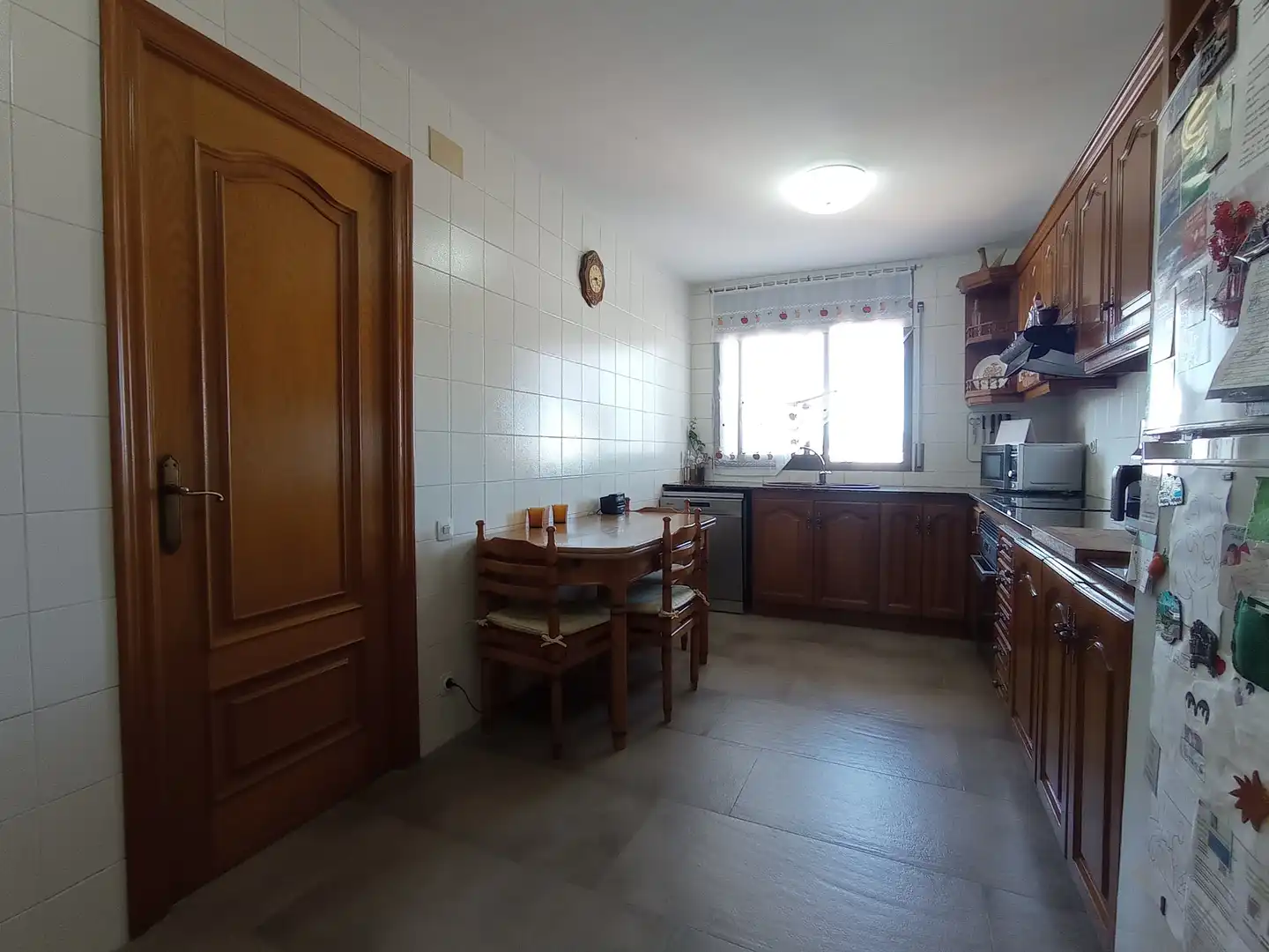 Küche von Einfamilien-Reihenhaus zum Verkauf in Santa Perpètua de Mogoda mit Klimaanlage, Heizung und Terrasse