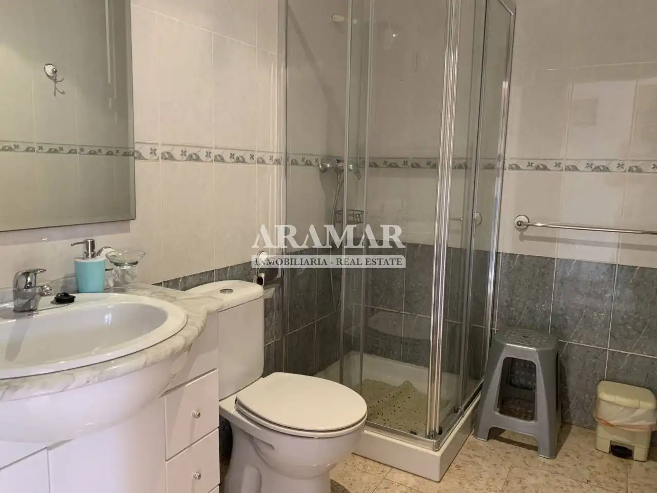 Baño de Apartamento en venta en Dénia con Terraza