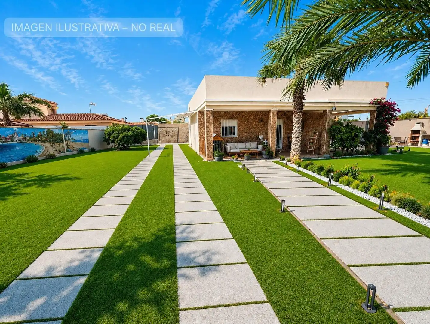 Chalet con piscina en venta en Avenida garcia lorca, imagen 2